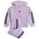 Adidas Βρεφικές φόρμες σετ Essentials 3-Stripes Fleece Joggers Set